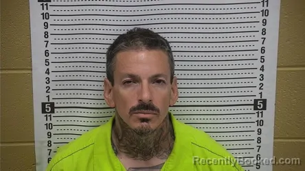 Mugshot of David A. Salazar booked in Grant County, New Mexico on July 29, 2026