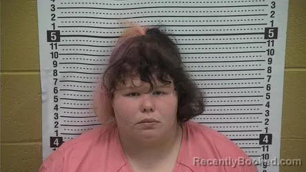 Mugshot of Emma Parton booked in Grant County, New Mexico on September 12, 2026