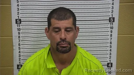 Mugshot of GEORGE DOMINGUEZ booked in Grant County, New Mexico on April 22, 2026