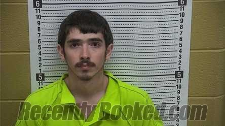 Booking photo from Grant County, New Mexico