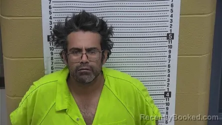 Mugshot of Joseph Jonathan Garcia booked in Grant County, New Mexico on April 25, 2026