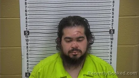 Mugshot of JOSHUA MARCOS LARRANAGA booked in Grant County, New Mexico on April 28, 2026