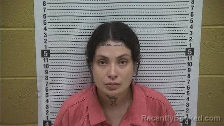 Mugshot of Jasmine Marrufo booked in Grant County, New Mexico on October 23, 2026