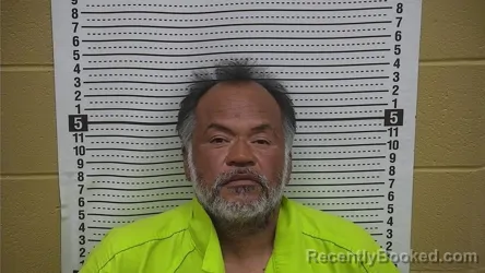 Booking photo from Grant County, New Mexico