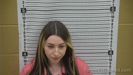 Mugshot of KAYA ARREY booked in Grant County, New Mexico on April 12, 2026