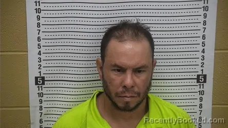 Mugshot of Lorenzo Granadino booked in Grant County, New Mexico on September 12, 2026