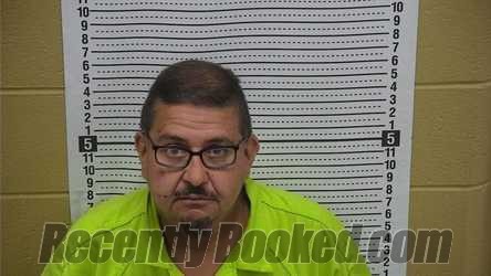 Booking photo from Grant County, New Mexico