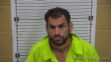 Mugshot of MATTHEW J CHAVEZ booked in Grant County, New Mexico on April 3, 2026