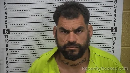 Mugshot of MATTHEW J CHAVEZ booked in Grant County, New Mexico on May 13, 2026