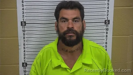Mugshot of MATTHEW J CHAVEZ booked in Grant County, New Mexico on June 9, 2026