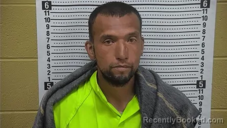 Mugshot of Mike Hernandez booked in Grant County, New Mexico on April 8, 2026