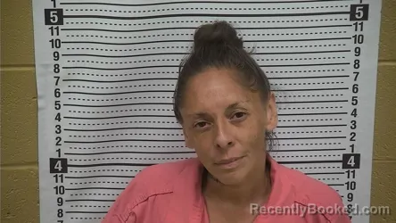 Mugshot of MELISSA D. JAURE booked in Grant County, New Mexico on August 3, 2026