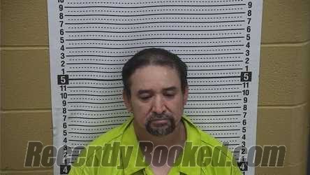 Booking photo from Grant County, New Mexico