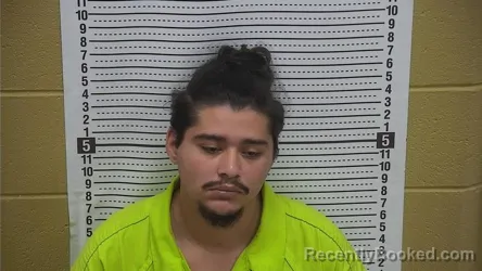 Mugshot of Manuel Junior Perea booked in Grant County, New Mexico on September 30, 2026