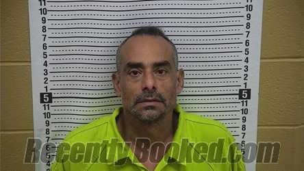 Booking photo from Grant County, New Mexico