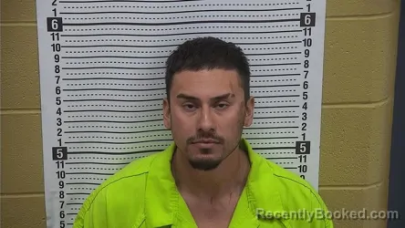 Mugshot of Manuel Tapia booked in Grant County, New Mexico on May 6, 2026