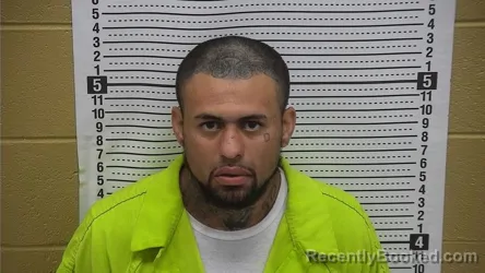 Mugshot of NATHAN CHAVEZ booked in Grant County, New Mexico on April 15, 2026