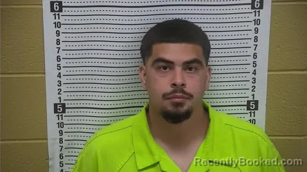 Mugshot of Reagan Carbajal booked in Grant County, New Mexico on August 22, 2026