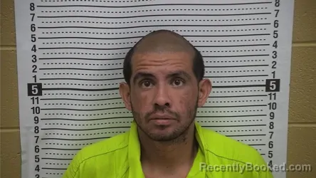 Mugshot of Ronnie J Carbajal booked in Grant County, New Mexico on October 3, 2026