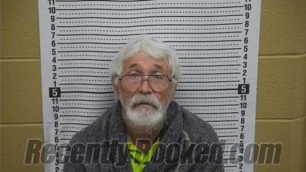 Booking photo from Grant County, New Mexico