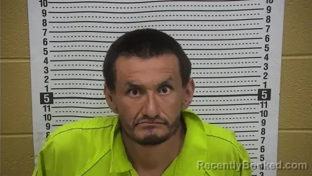 Booking photo from Grant County, New Mexico
