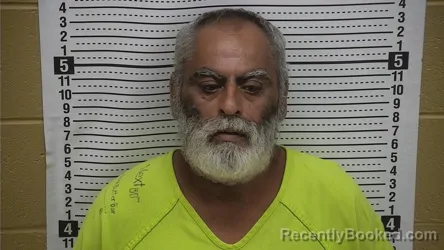 Mugshot of Ruben E Mora booked in Grant County, New Mexico on August 27, 2026