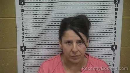 Mugshot of Wanda L. Mendoza booked in Grant County, New Mexico on September 3, 2026