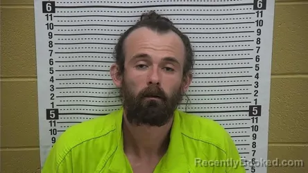 Booking photo from Grant County, New Mexico