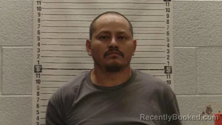 Mugshot of OMAR PEREZ-OTERO booked in Luna County, New Mexico on March 30, 2026