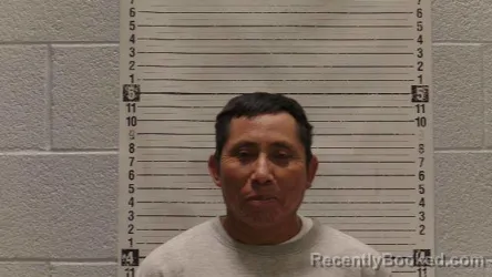 Mugshot of SALVADOR CRUZ-SHILON booked in Luna County, New Mexico on March 30, 2026