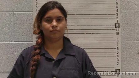 Mugshot of Maria Mandujano-Delgado booked in Luna County, New Mexico on April 3, 2026