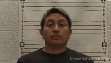 Mugshot of ARMANDO AGUIRRE-COSME booked in Luna County, New Mexico on April 6, 2026