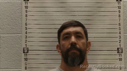 Mugshot of JUAN CENICERO-RANGEL booked in Luna County, New Mexico on April 6, 2026