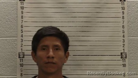 Mugshot of OSCAR RAMIREZ-CHAVEZ booked in Luna County, New Mexico on April 6, 2026