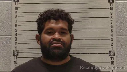 Mugshot of MIGUEL MARTINEZ-VILLARREAL booked in Luna County, New Mexico on April 7, 2026