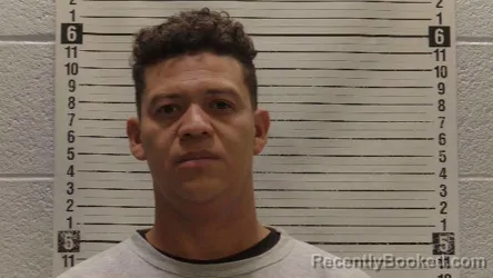 Mugshot of NELSON VELASQUEZ-PINEDA booked in Luna County, New Mexico on April 7, 2026