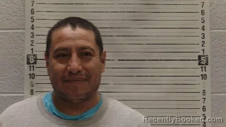 Mugshot of JOSE LUIS GARCIA-ALCANTAR booked in Luna County, New Mexico on April 7, 2026