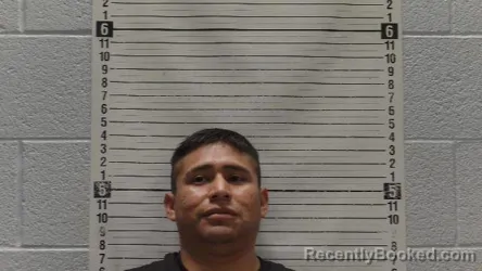 Mugshot of OMAR MENDOZA-HERNANDEZ booked in Luna County, New Mexico on April 9, 2026