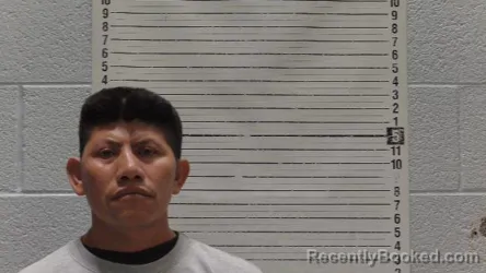 Mugshot of JOSER MATEO-RAMIREZ booked in Luna County, New Mexico on April 9, 2026