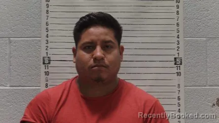 Mugshot of DIEGO SEVERIANO-MENDOZA booked in Luna County, New Mexico on April 9, 2026