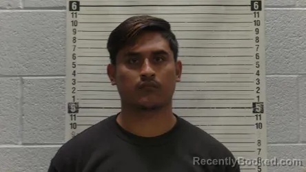 Mugshot of ANGEL ALMARAZ-MURILLO booked in Luna County, New Mexico on April 10, 2026