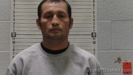 Mugshot of ARMANDO CRUZ-VIVAS booked in Luna County, New Mexico on April 10, 2026