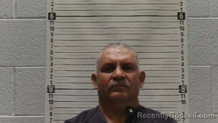 Mugshot of VICENTE RUBALCAVA-RAMOS booked in Luna County, New Mexico on April 10, 2026