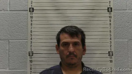 Mugshot of JOSE FLORES-RUIZ booked in Luna County, New Mexico on April 10, 2026