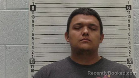 Mugshot of Oscar M Renteria booked in Luna County, New Mexico on April 11, 2026