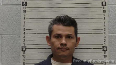 Mugshot of Francisco Ortiz-Renteria booked in Luna County, New Mexico on April 13, 2026