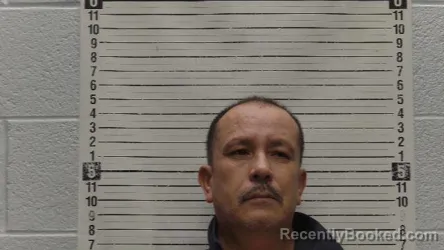 Mugshot of Francisco Luevanos booked in Luna County, New Mexico on April 13, 2026