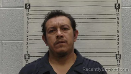 Mugshot of Eduardo Uribe-Hernandez booked in Luna County, New Mexico on April 13, 2026