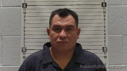 Mugshot of ALBERTO MENDOZA-JIMENEZ booked in Luna County, New Mexico on May 18, 2026