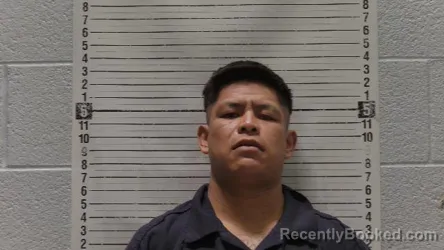 Mugshot of MARCO ANTONIO SANTOS-ABAD booked in Luna County, New Mexico on May 18, 2026